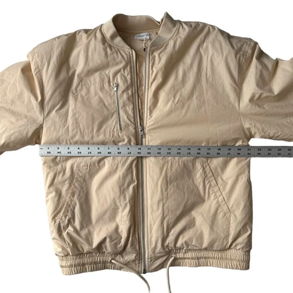 Lovers Friends x Lindsi Lane Revolve NWT Wren Zip Bomber Jacket Macadamia S‎